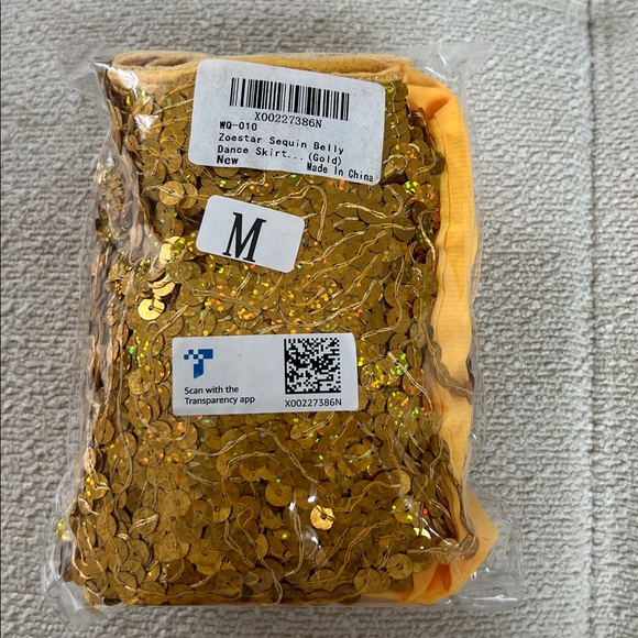 💖 BUY 2 for $15 💖 Boho Sequin Tassel Hip Scarf Multilayer Belly Dance Skirt - Picture 5 of 5